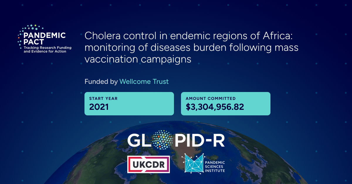 Cholera control in endemic regions of Africa: monitoring of diseases ...